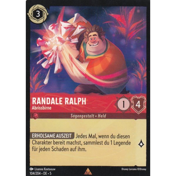 Randale Ralph - Abrissbirne  5SSK-104-Holo