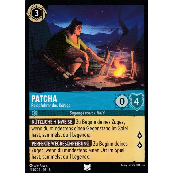 Patcha - Reisef&uuml;hrer des K&ouml;nigs 5SSK-143-Holo