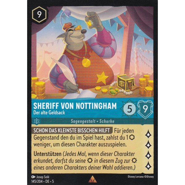 Sheriff von Nottingham - Der alte Geldsack  5SSK-145