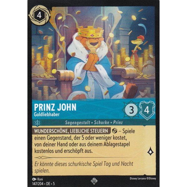 Prinz John - Goldliebhaber  5SSK-147