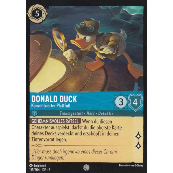 Donald Duck - Konzentrierter Plattfu&szlig;  5SSK-155