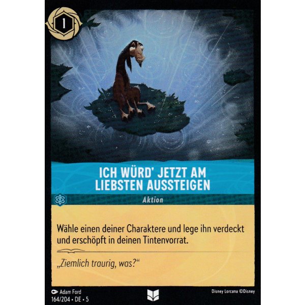 Ich w&uuml;rd jetzt am liebsten aussteigen  5SSK-164