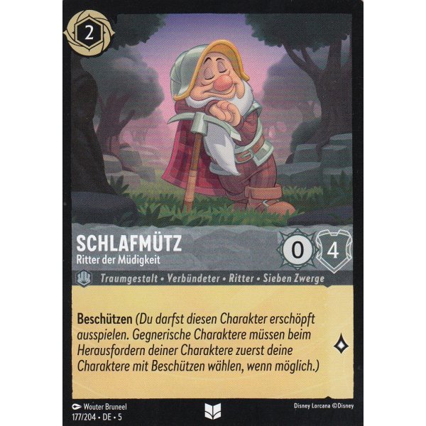 Schlafm&uuml;tz - Ritter der M&uuml;digkeit 5SSK-177-Holo