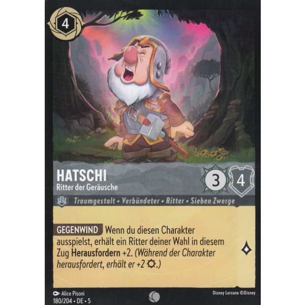 Hatschi - Ritter der Ger&auml;usche 5SSK-180