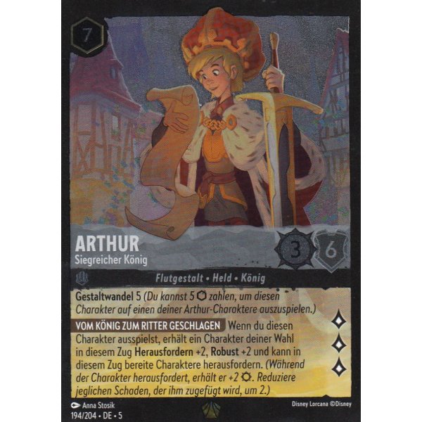 Arthur - Siegreicher K&ouml;nig (V.1) 5SSK-194