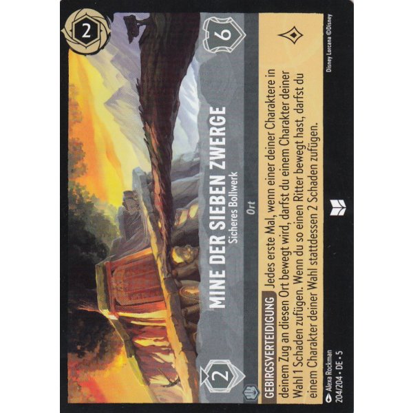 Mine der sieben Zwerge &ndash; Sichere Festung 5SSK-204-Holo