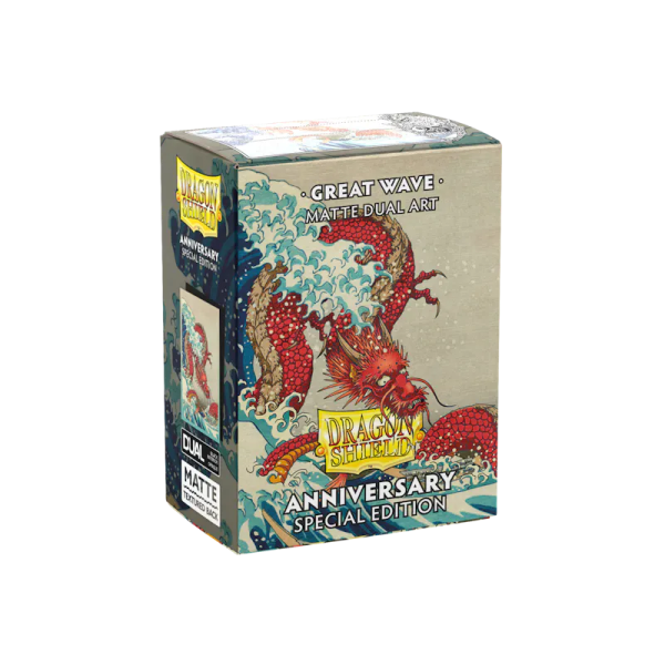 Dragon Shield Matte Dual Art Sleeves - Great Wave (100 Kartenh&uuml;llen)