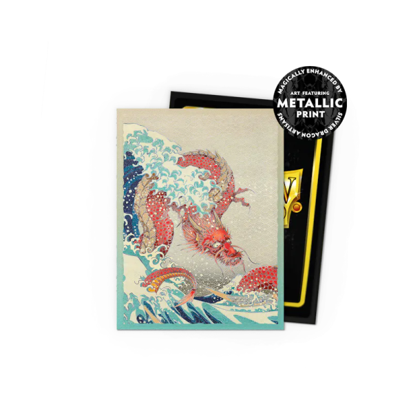 Dragon Shield Matte Dual Art Sleeves - Great Wave (100 Kartenh&uuml;llen)