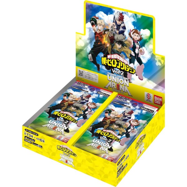 Union Arena My Hero Academia Vol.2 Booster Box EX06BT (japanisch)