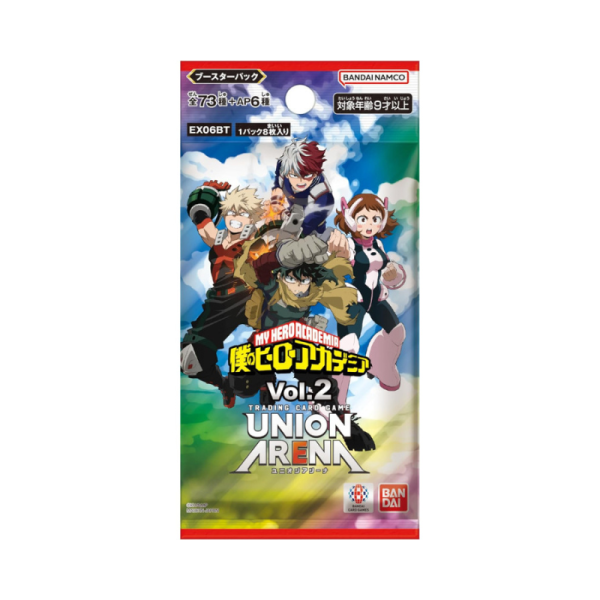 Union Arena My Hero Academia Vol.2 Booster EX06BT (japanisch)
