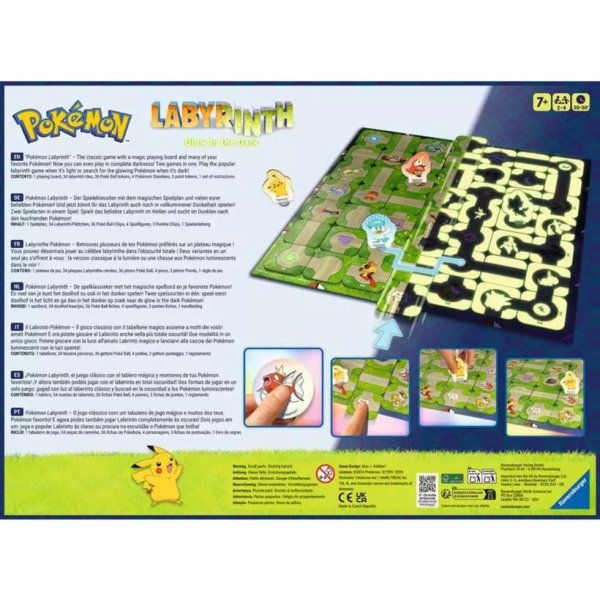 Pok&eacute;mon Labyrinth Glow in the Dark