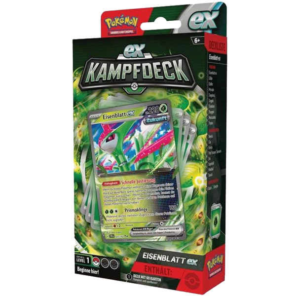 Pokemon ex Kampf Deck - Eisenblatt (deutsch)
