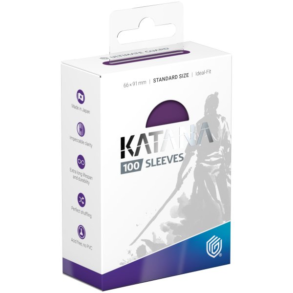 Ultimate Guard Katana Sleeves Standardgr&ouml;&szlig;e Iris Bloom (100 H&uuml;llen)