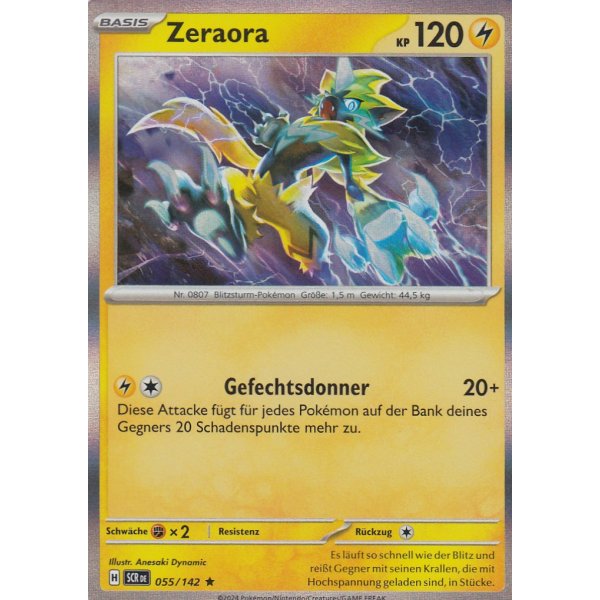 Zeraora 055/142 Holo