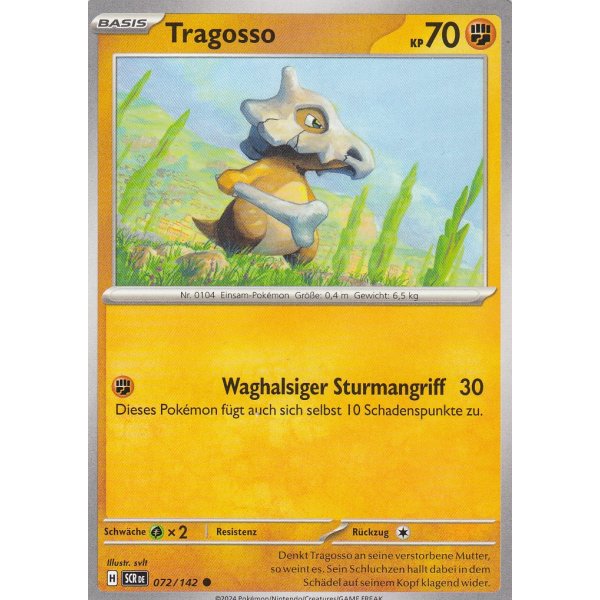Tragosso 072/142 Stellarkrone Pokemon Karte günstig kaufen