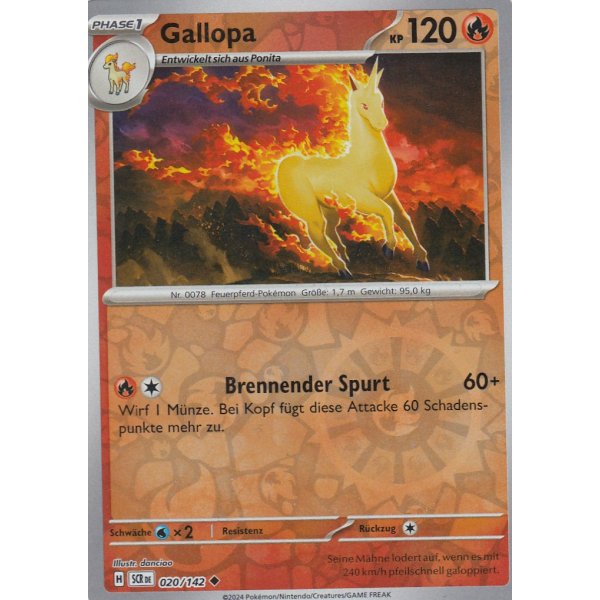 Gallopa 020/142 REVERSE HOLO