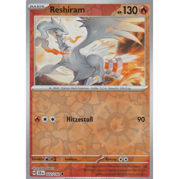 Reshiram 022/142 REVERSE HOLO