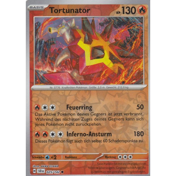 Tortunator 025/142 REVERSE HOLO