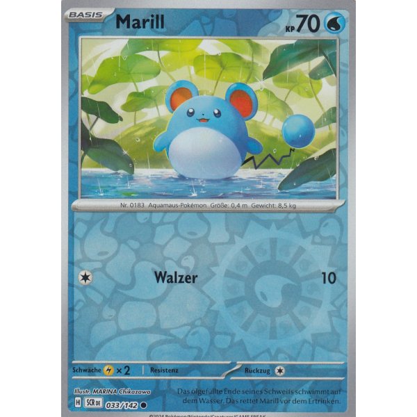 Marill 033/142 REVERSE HOLO