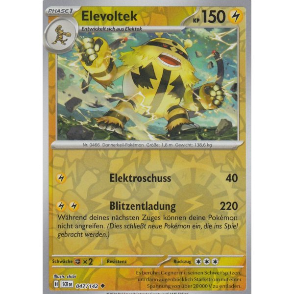 Elevoltek 047/142 REVERSE HOLO