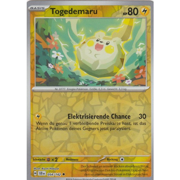 Togedemaru 054/142 REVERSE HOLO