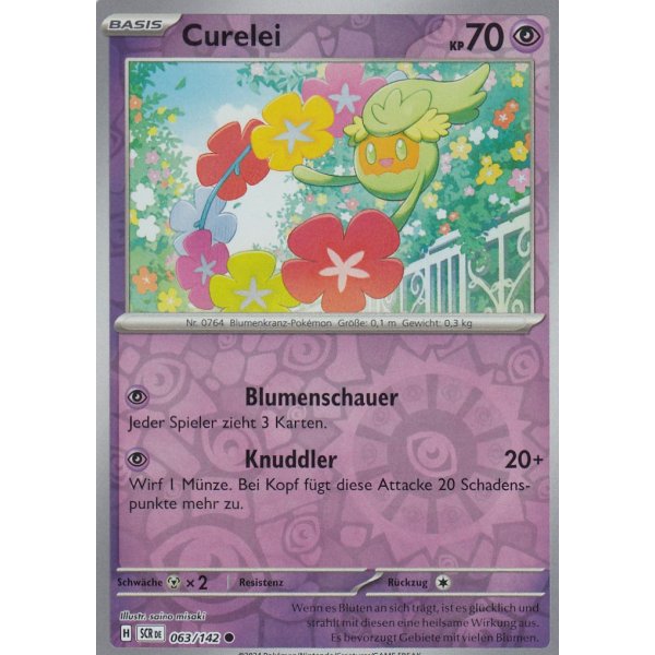 Curelei 063/142 REVERSE HOLO