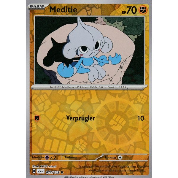 Meditie 077/142 REVERSE HOLO