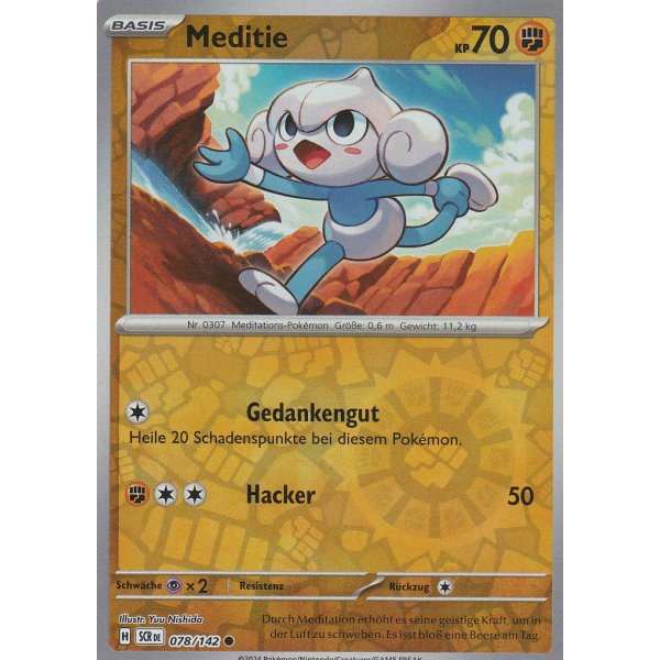 Meditie 078/142 REVERSE HOLO