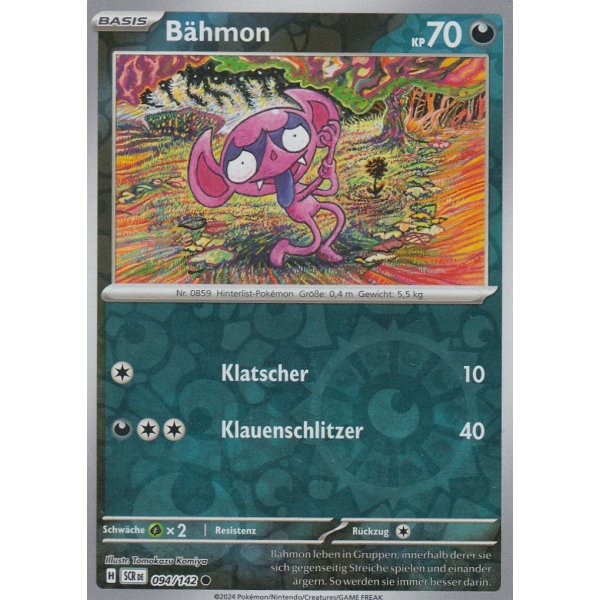 B&auml;hmon 094/142 REVERSE HOLO