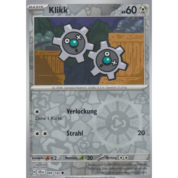 Klikk 099/142 REVERSE HOLO