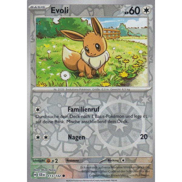 Evoli 113/142 REVERSE HOLO