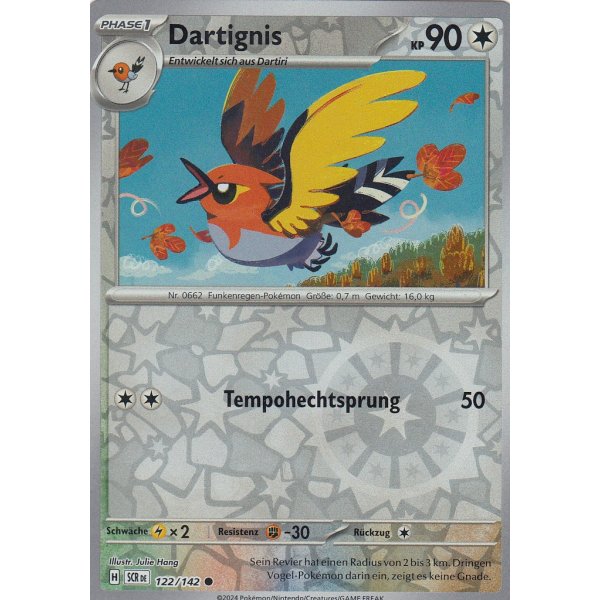Dartignis 122/142 REVERSE HOLO