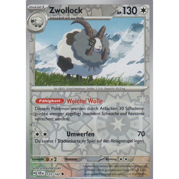 Zwollock 125/142 REVERSE HOLO