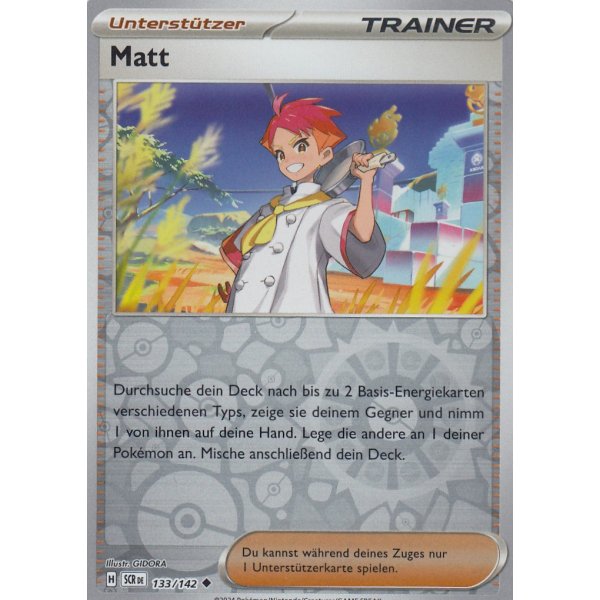 Matt 133/142 REVERSE HOLO