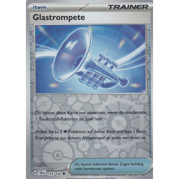 Glastrompete 135/142 REVERSE HOLO