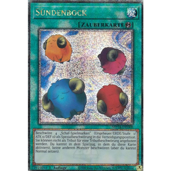 S&uuml;ndenbock MP24-DE008 (Quarter Century Secret Rare)
