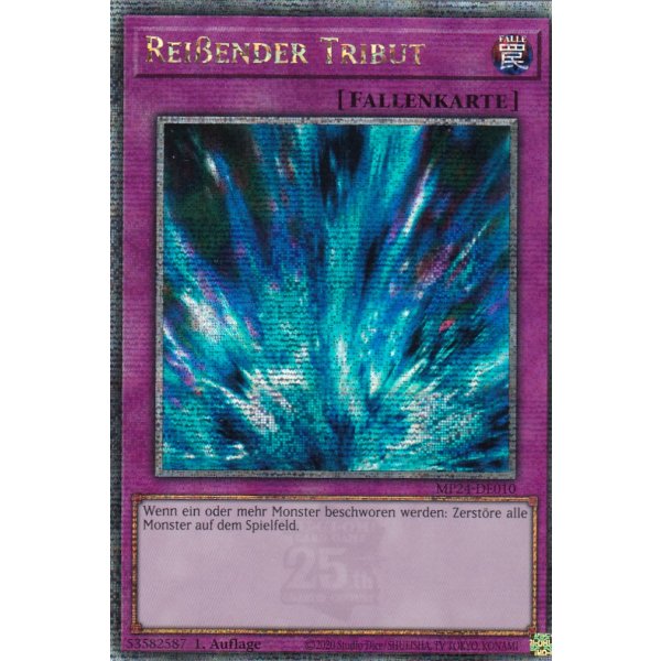Rei&szlig;ender Tribut MP24-DE010 (Quarter Century Secret Rare)