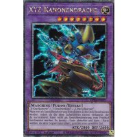 XYZ-Kanonendrache#5 MP24-DE011 (Quarter Century Secret Rare)