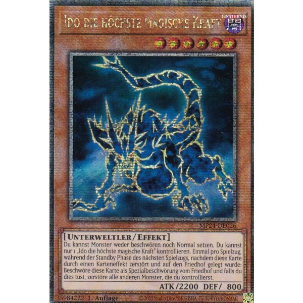 Ido die h&ouml;chste magische Kraft MP24-DE026 (Quarter Century Secret Rare)