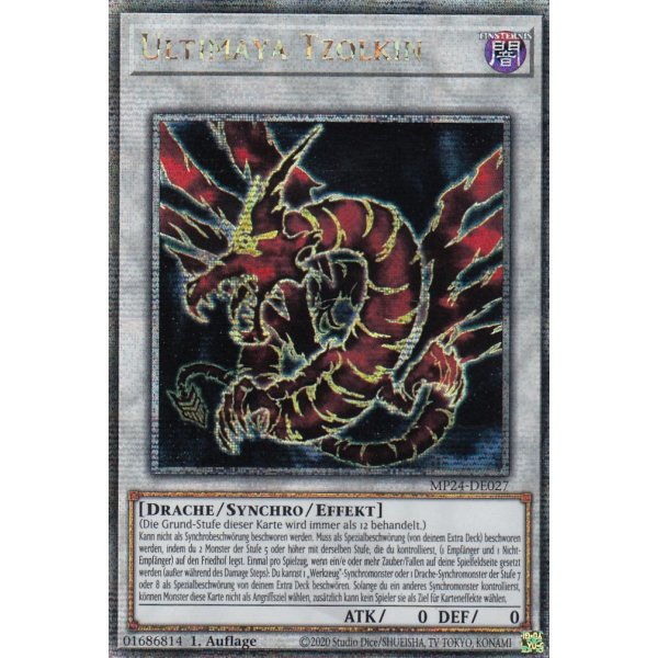 Ultimaya Tzolkin MP24-DE027 (Quarter Century Secret Rare)