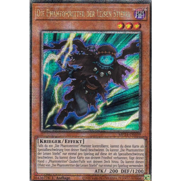 Die Phantomritter der Leisen Stiefel MP24-DE039 (Quarter Century Secret Rare)