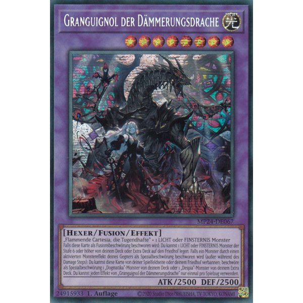 Granguignol der D&auml;mmerungsdrache MP24-DE067 (Secret Rare)