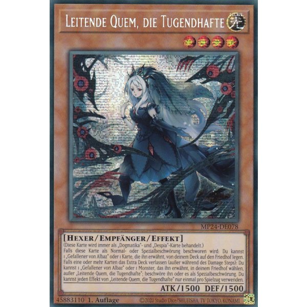 Leitende Quem, die Tugendhafte MP24-DE078 (Secret Rare)