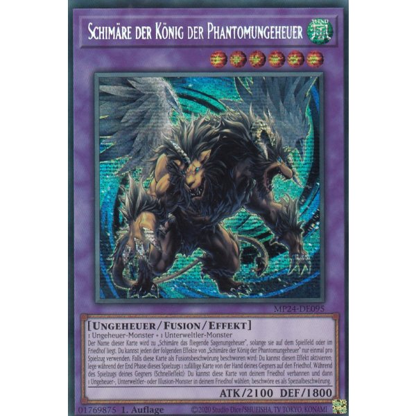 Schim&auml;re der K&ouml;nig der Phantomungeheuer MP24-DE095 (Secret Rare)