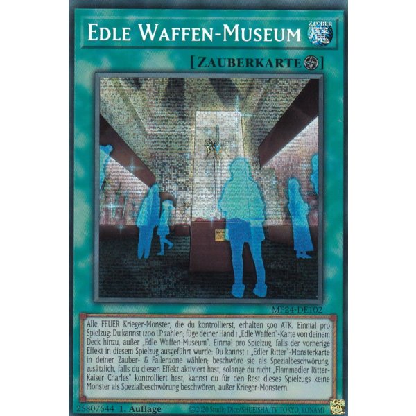 Edle Waffen-Museum MP24-DE102 (Secret Rare)