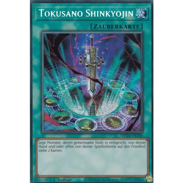 Tokusano Shinkyojin MP24-DE106 (Secret Rare)