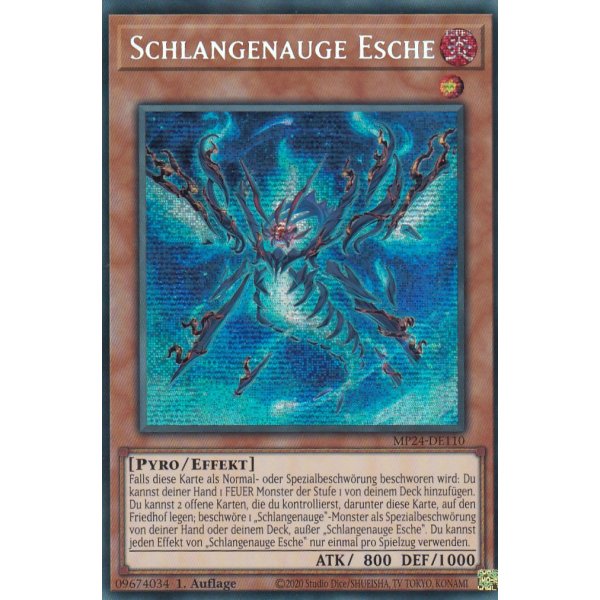 Schlangenauge Esche MP24-DE110 (Secret Rare)
