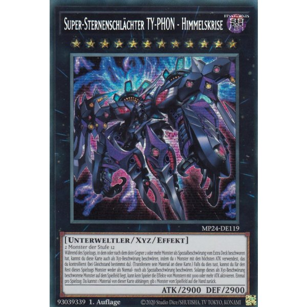 Super-Sternenschl&auml;chter TY-PHON - Himmelskrise MP24-DE119 (Secret Rare)