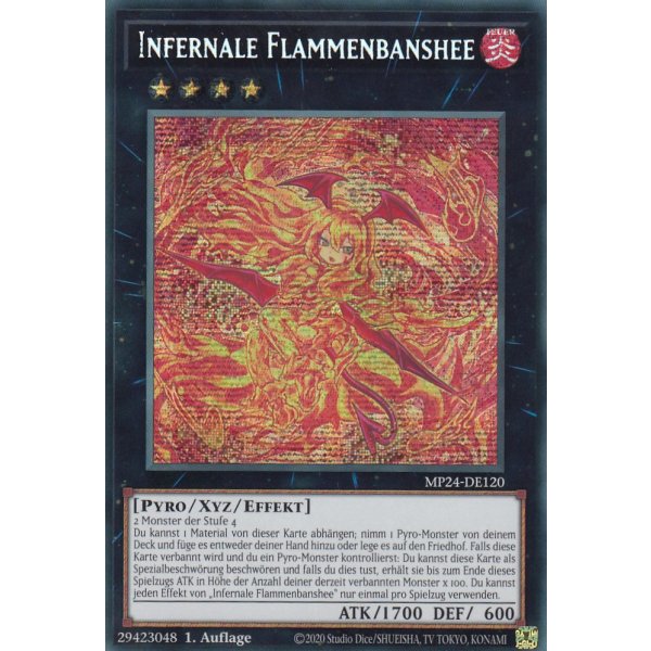 Infernale Flammenbanshee MP24-DE120 (Secret Rare)