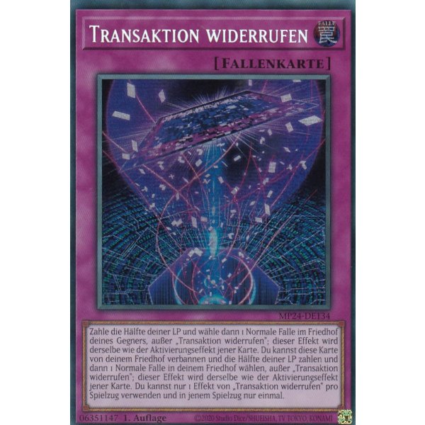 Transaktion widerrufen MP24-DE134 (Secret Rare)